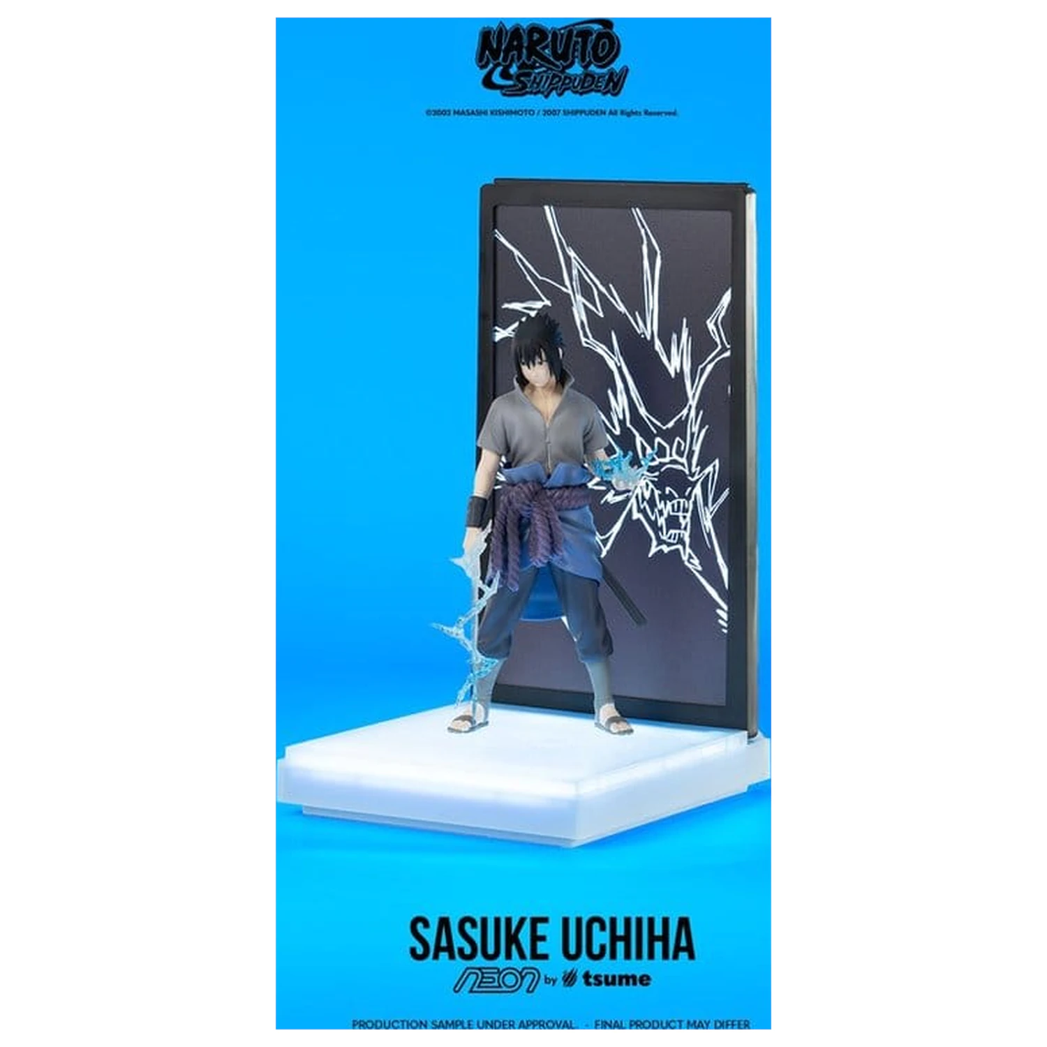 Naruto neonska figura 1/9 Sasuke Uchiha 25 cm fotografija proizvoda