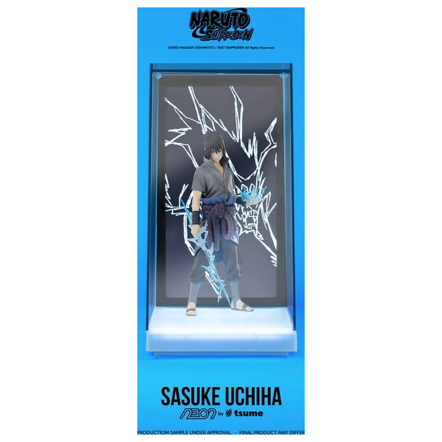 Naruto neonska figura 1/9 Sasuke Uchiha 25 cm fotografija proizvoda