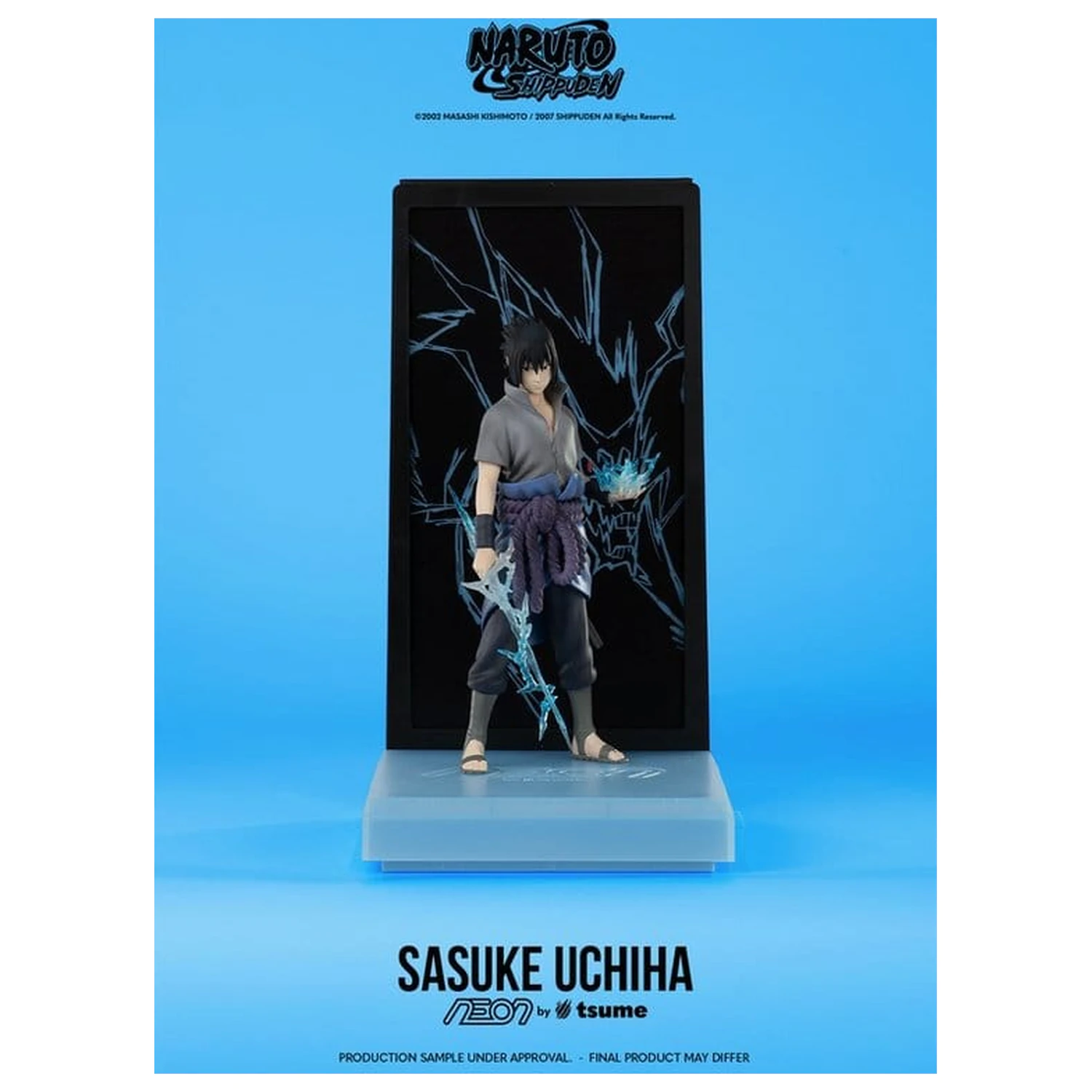 Naruto neonska figura 1/9 Sasuke Uchiha 25 cm fotografija proizvoda