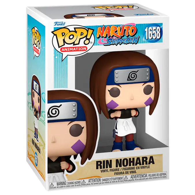 Naruto Pop! Animation Vinilna figura Rin Nohara 9 cm fotografija proizvoda