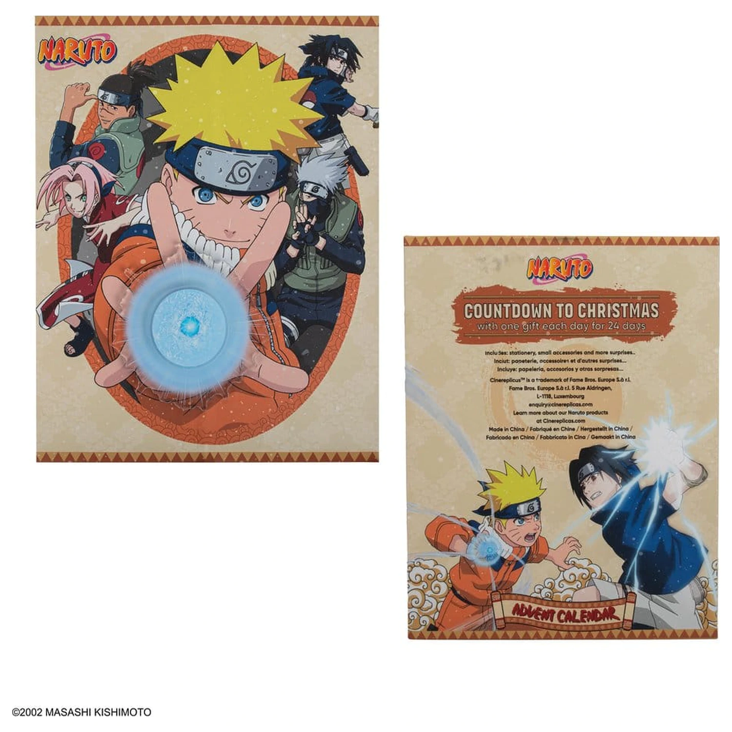 Naruto Adventski kalendar Rasengan 2026 fotografija proizvoda