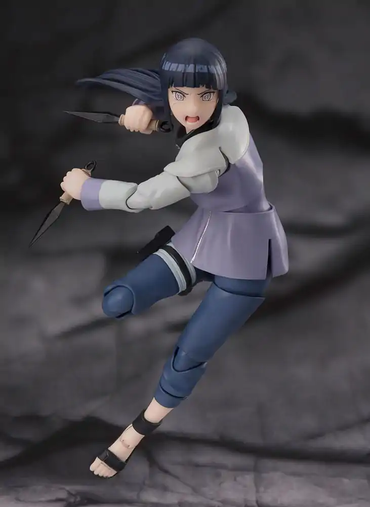 Naruto S.H.Figuarts akcijska figura Hinata Hyuga Virtuous Byakugan 13 cm fotografija proizvoda