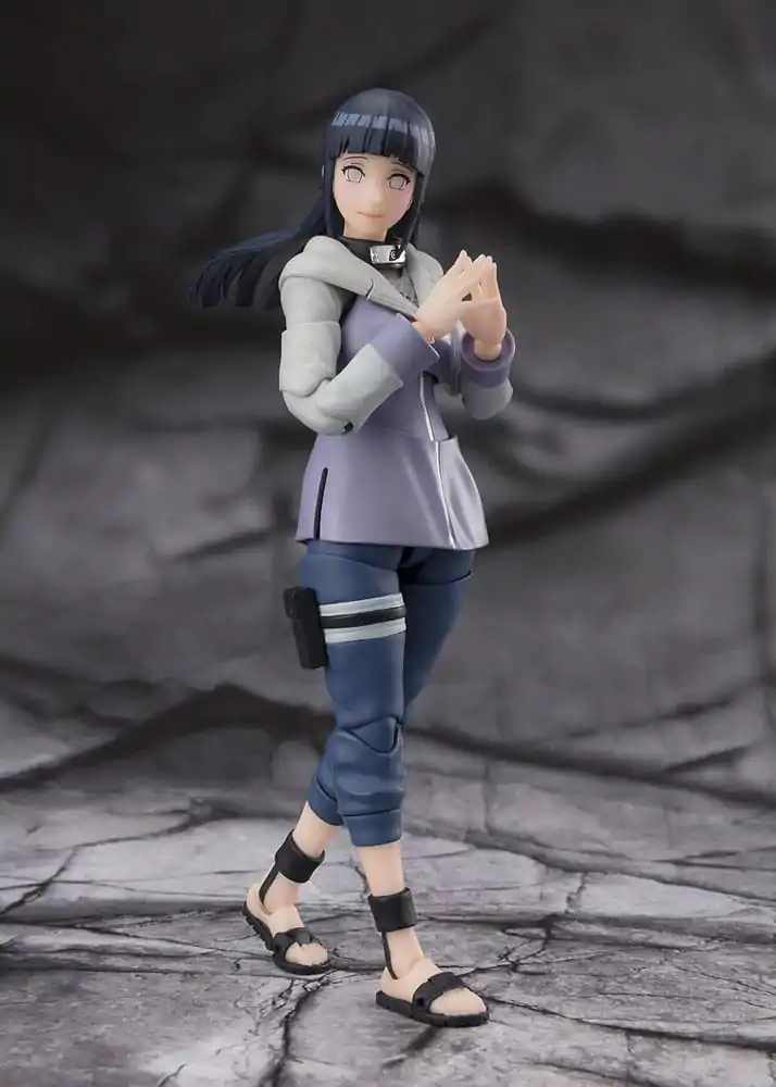 Naruto S.H.Figuarts akcijska figura Hinata Hyuga Virtuous Byakugan 13 cm fotografija proizvoda