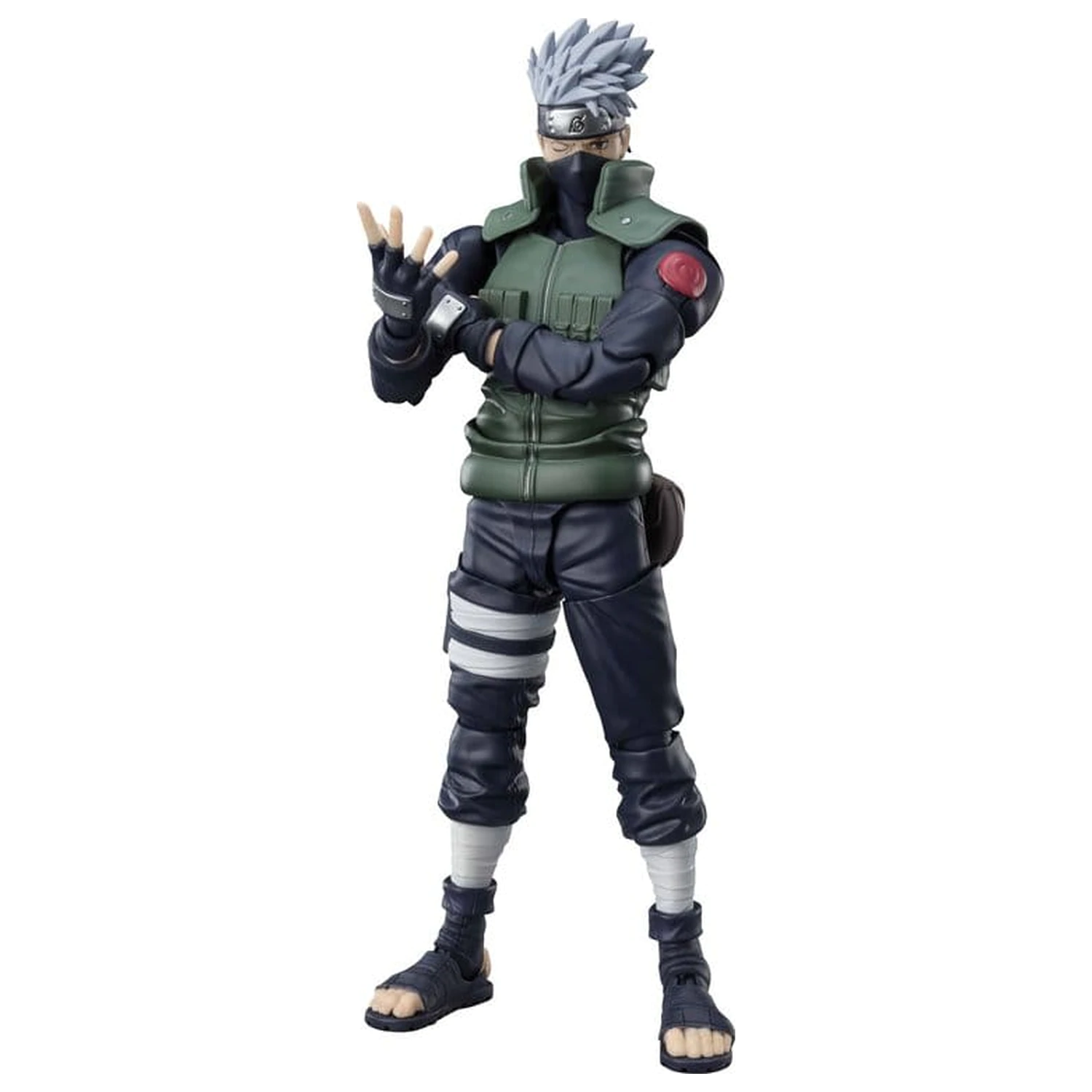 Naruto S.H.Figuarts akcijska figura Kakashi Hatake -The famed Sharingan Hero- 16 cm fotografija proizvoda