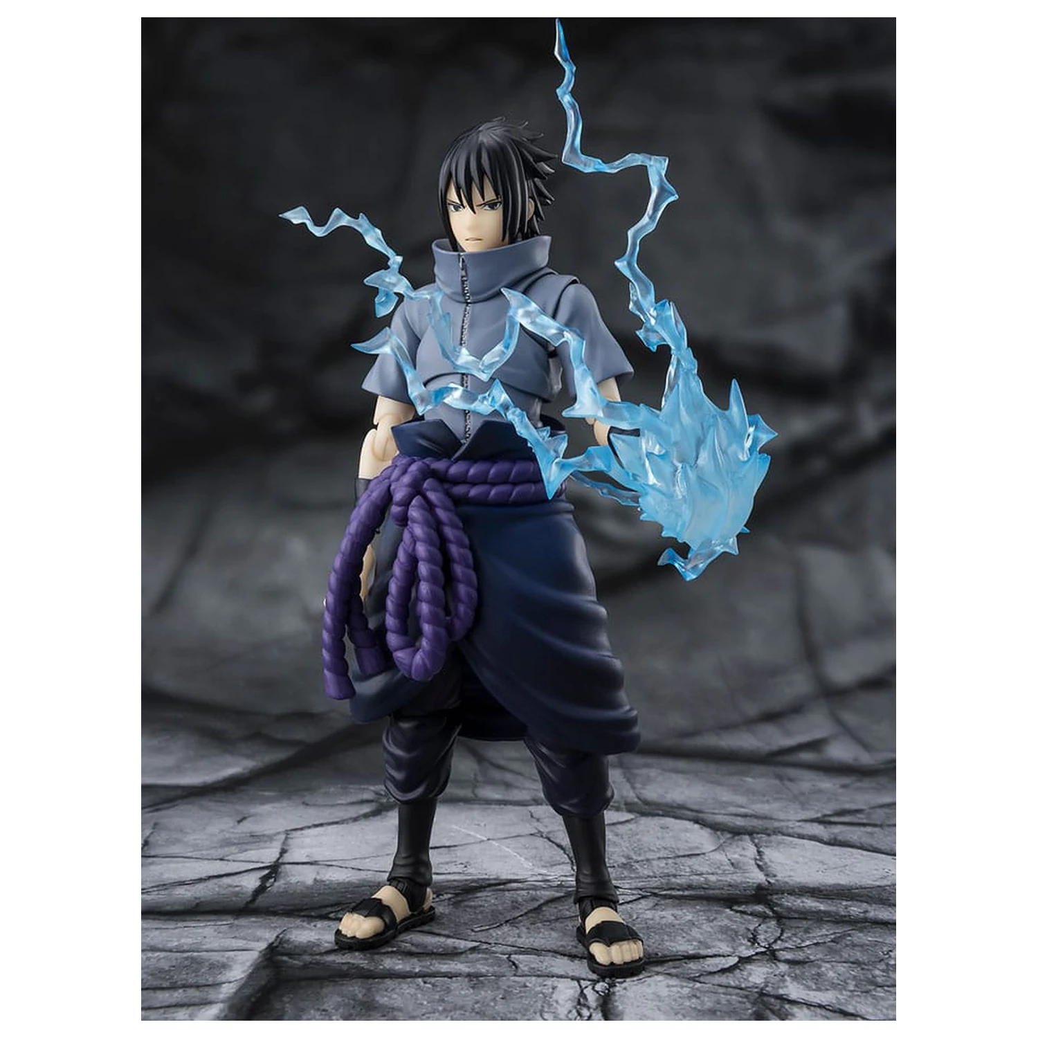 Naruto S.H.Figuarts akcijska figura Sasuke Uchiha Solitary Shinobi 15 cm fotografija proizvoda