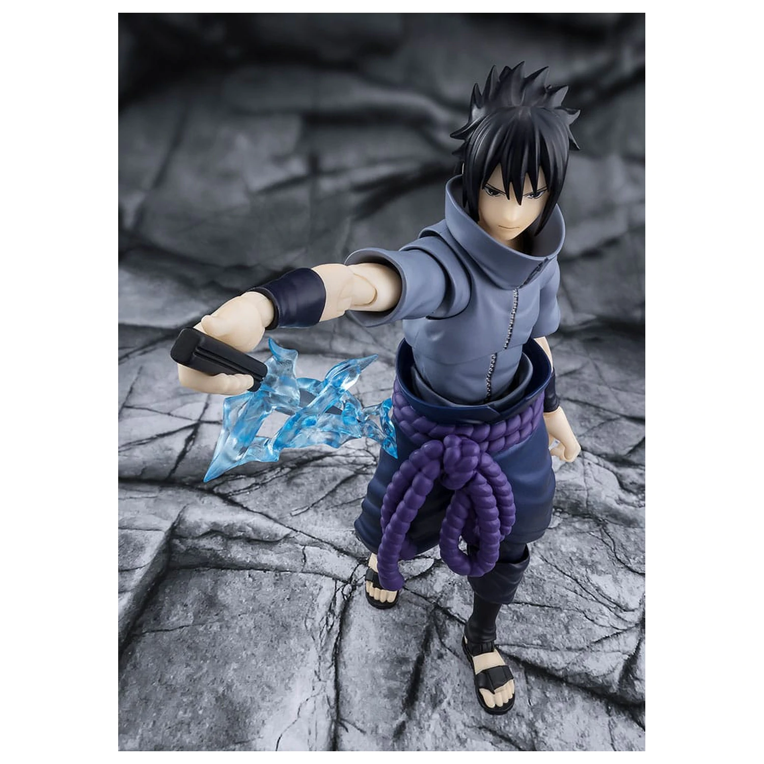 Naruto S.H.Figuarts akcijska figura Sasuke Uchiha Solitary Shinobi 15 cm fotografija proizvoda