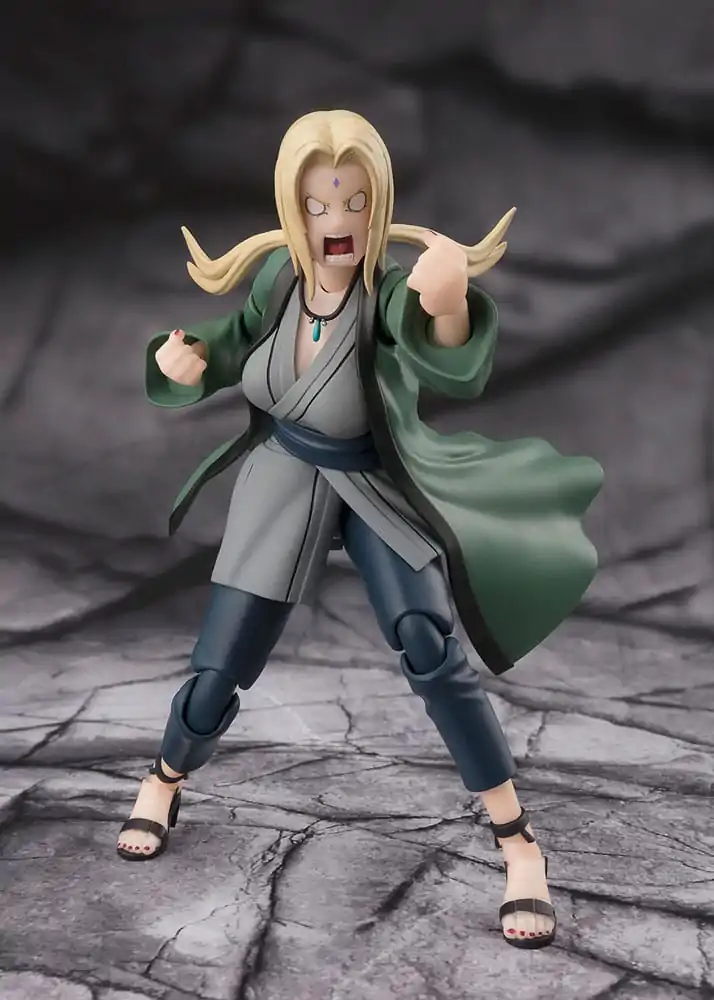 Naruto S.H.Figuarts akcijska figura Tsunade The legendary Medical Ninja 14 cm fotografija proizvoda