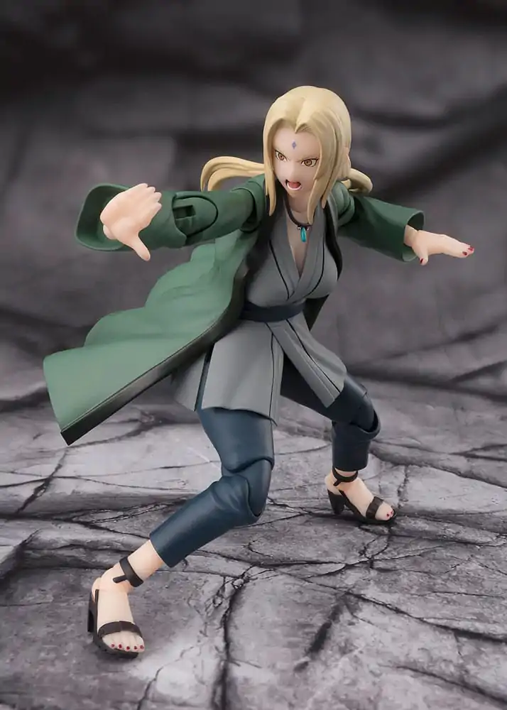 Naruto S.H.Figuarts akcijska figura Tsunade The legendary Medical Ninja 14 cm fotografija proizvoda