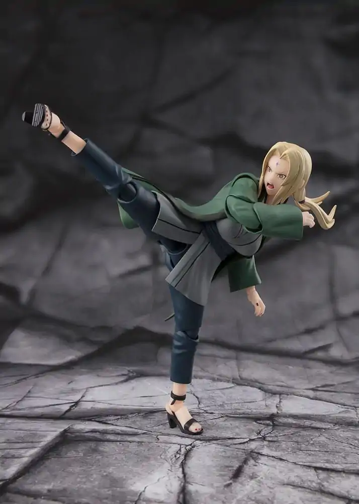 Naruto S.H.Figuarts akcijska figura Tsunade The legendary Medical Ninja 14 cm fotografija proizvoda