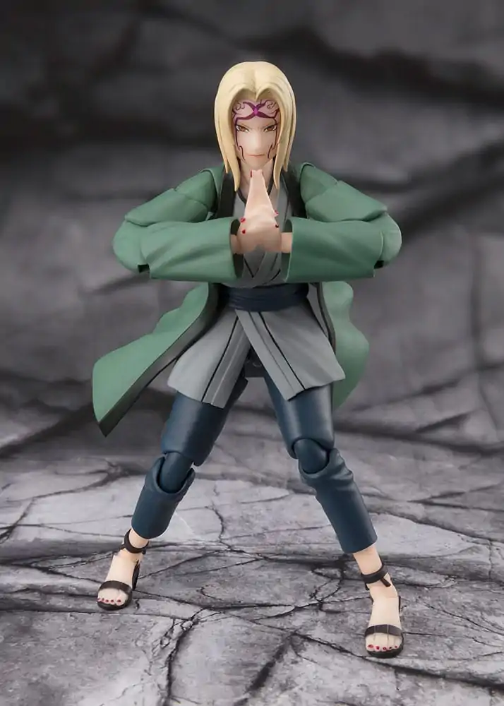 Naruto S.H.Figuarts akcijska figura Tsunade The legendary Medical Ninja 14 cm fotografija proizvoda