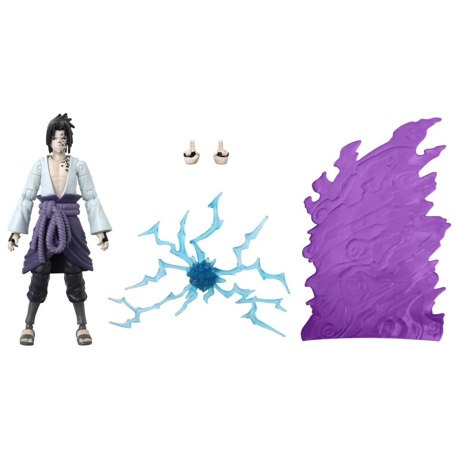 NARUTO Sasuke s efektom transformacije figura Anime Heroes Beyond 17 cm fotografija proizvoda