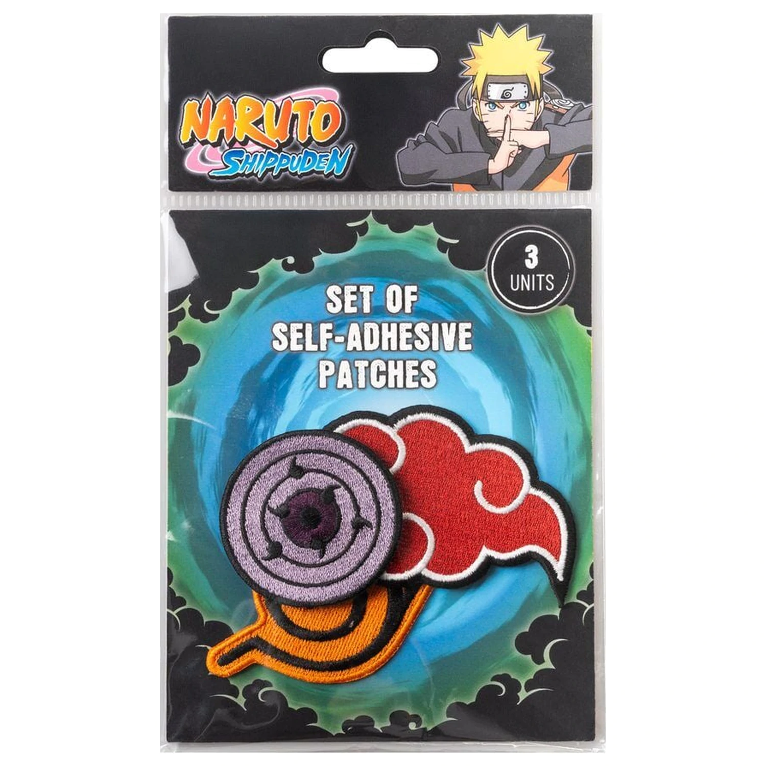 Naruto Shippuden set od 3 zakrpe fotografija proizvoda