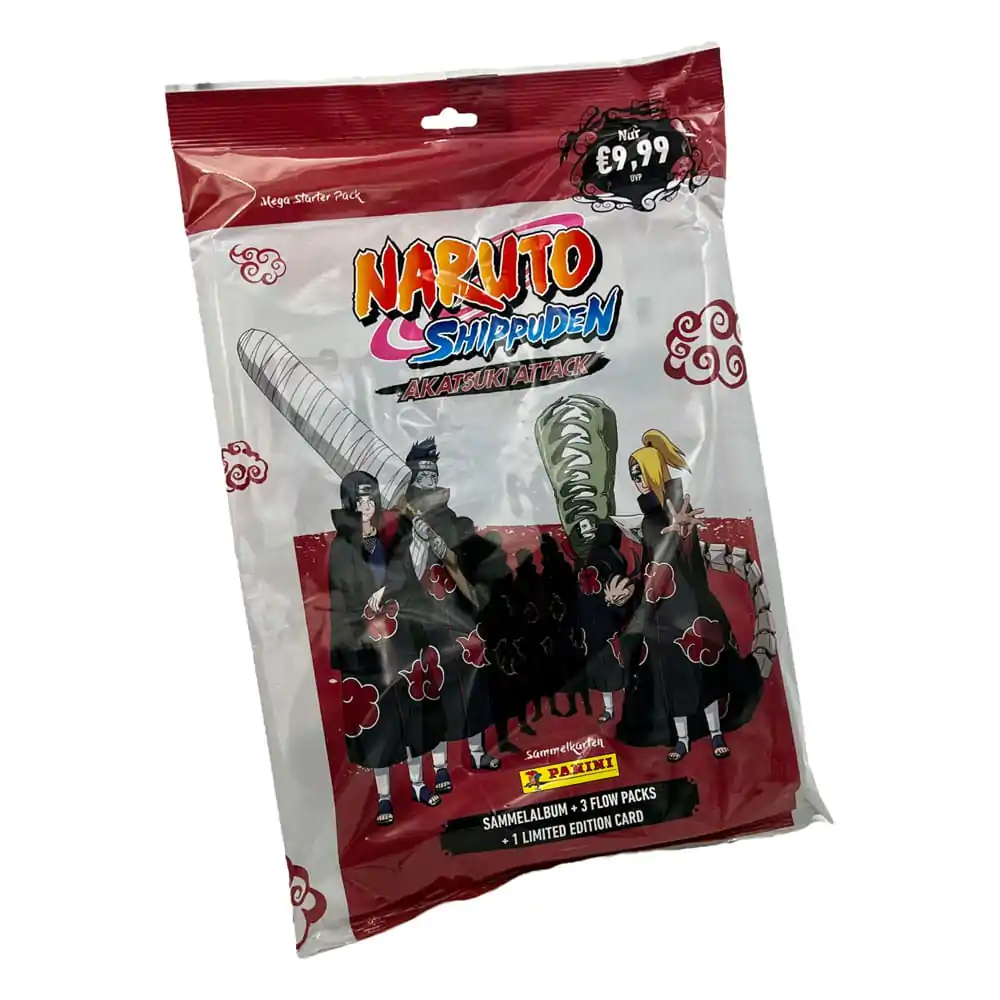 Naruto Shippuden Akatsuki Attack Trading Cards Starter Pack *Njemačka verzija* - Početni paket kartica za razmjenu fotografija proizvoda