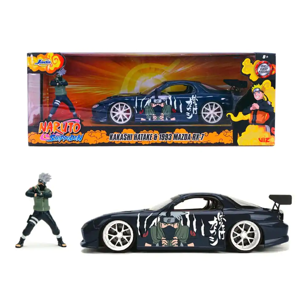 Naruto Shippuden Diecast Model 1/24 model automobila 1993 Mazda RX-7 fotografija proizvoda