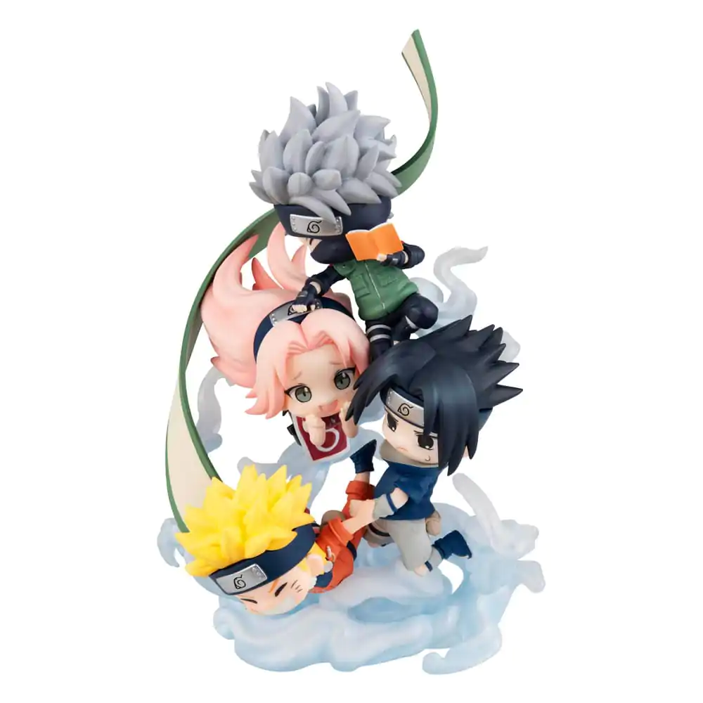 Naruto Shippuden FigUnity PVC Mini figura Okupljanje ovdje, Tim 7 13 cm fotografija proizvoda