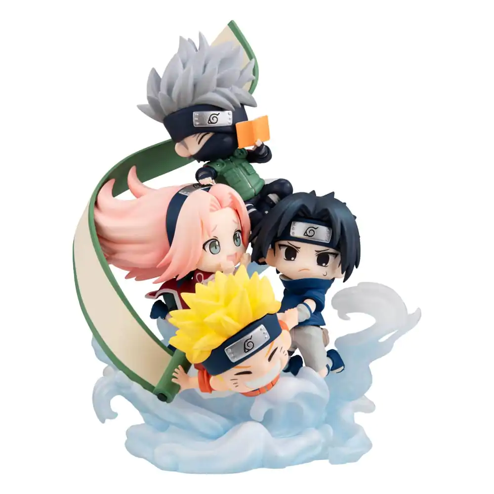 Naruto Shippuden FigUnity PVC Mini figura Okupljanje ovdje, Tim 7 13 cm fotografija proizvoda