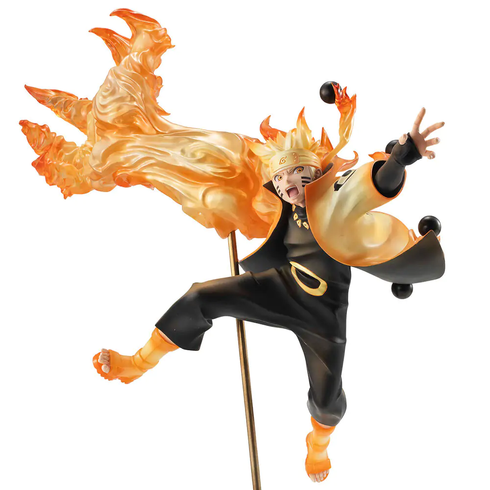 Naruto Shippuden G.E.M. Series PVC Kip 1/8 Naruto Uzumaki Six Paths Sage Mode 15th Anniversary Ver. 29 cm fotografija proizvoda