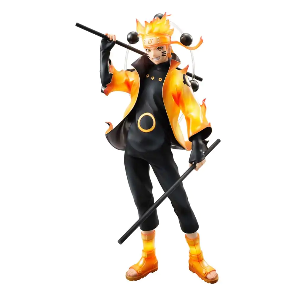 Naruto Shippuden G.E.M. Series PVC Kip Naruto Uzumaki Six Paths Sage Mode 15th Anniversary Ver. 22 cm fotografija proizvoda