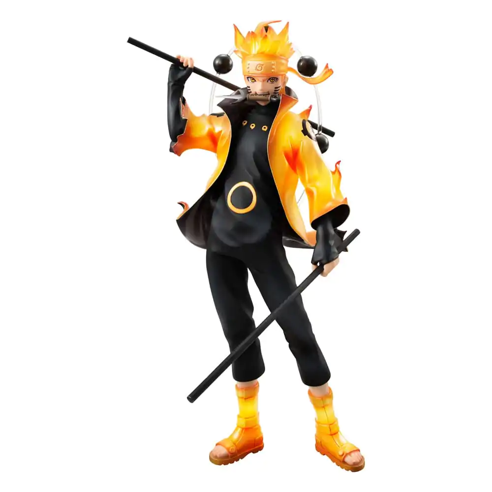 Naruto Shippuden G.E.M. Series PVC Kip Naruto Uzumaki Six Paths Sage Mode 15th Anniversary Ver. 22 cm fotografija proizvoda