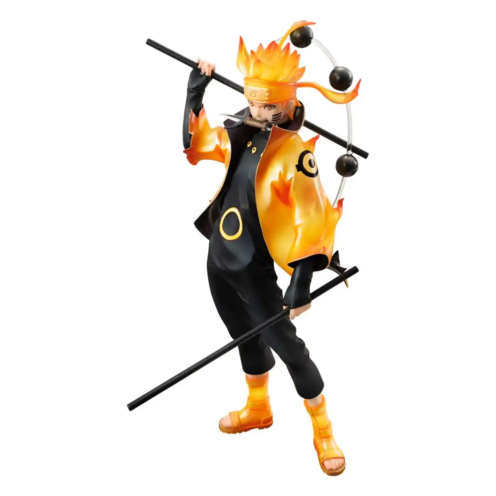 Naruto Shippuden G.E.M. Series PVC Kip Naruto Uzumaki Six Paths Sage Mode 15th Anniversary Ver. 22 cm fotografija proizvoda