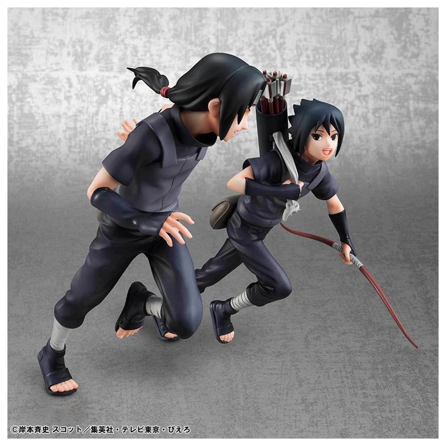 Naruto Shippuden G.E.M. Series PVC figure, pakiranje od 2 komada Itachi Uchiha & Sasuke fotografija proizvoda