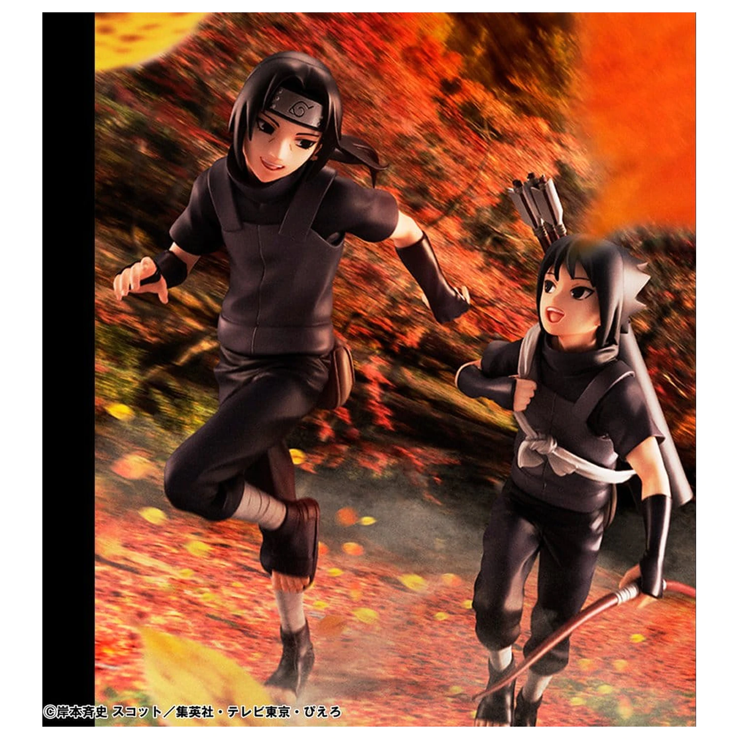 Naruto Shippuden G.E.M. Series PVC figure, pakiranje od 2 komada Itachi Uchiha & Sasuke fotografija proizvoda