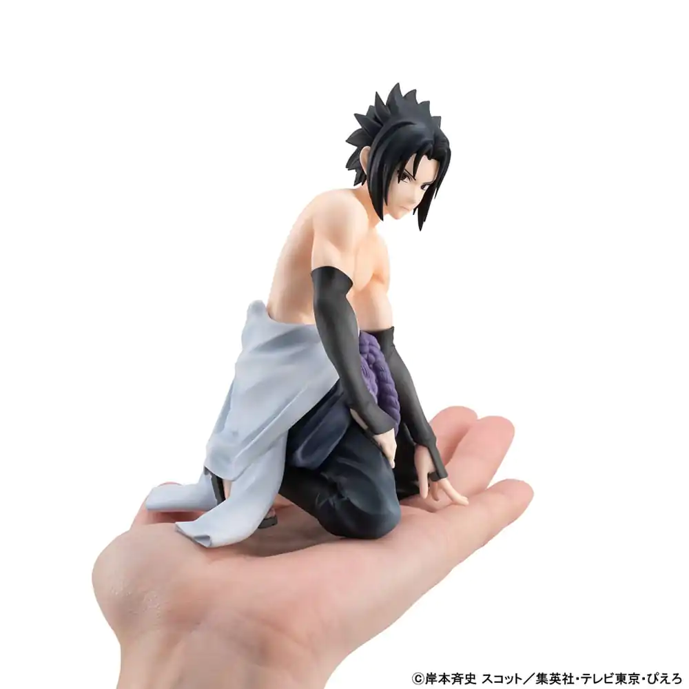 Naruto Shippuden G.E.M. Series PVC figura Sasuke Palm Size 12 cm fotografija proizvoda