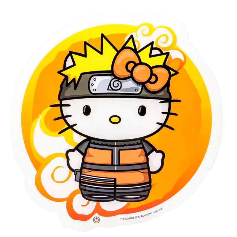 Naruto Shippuden Hello Kitty neonska svjetiljka fotografija proizvoda