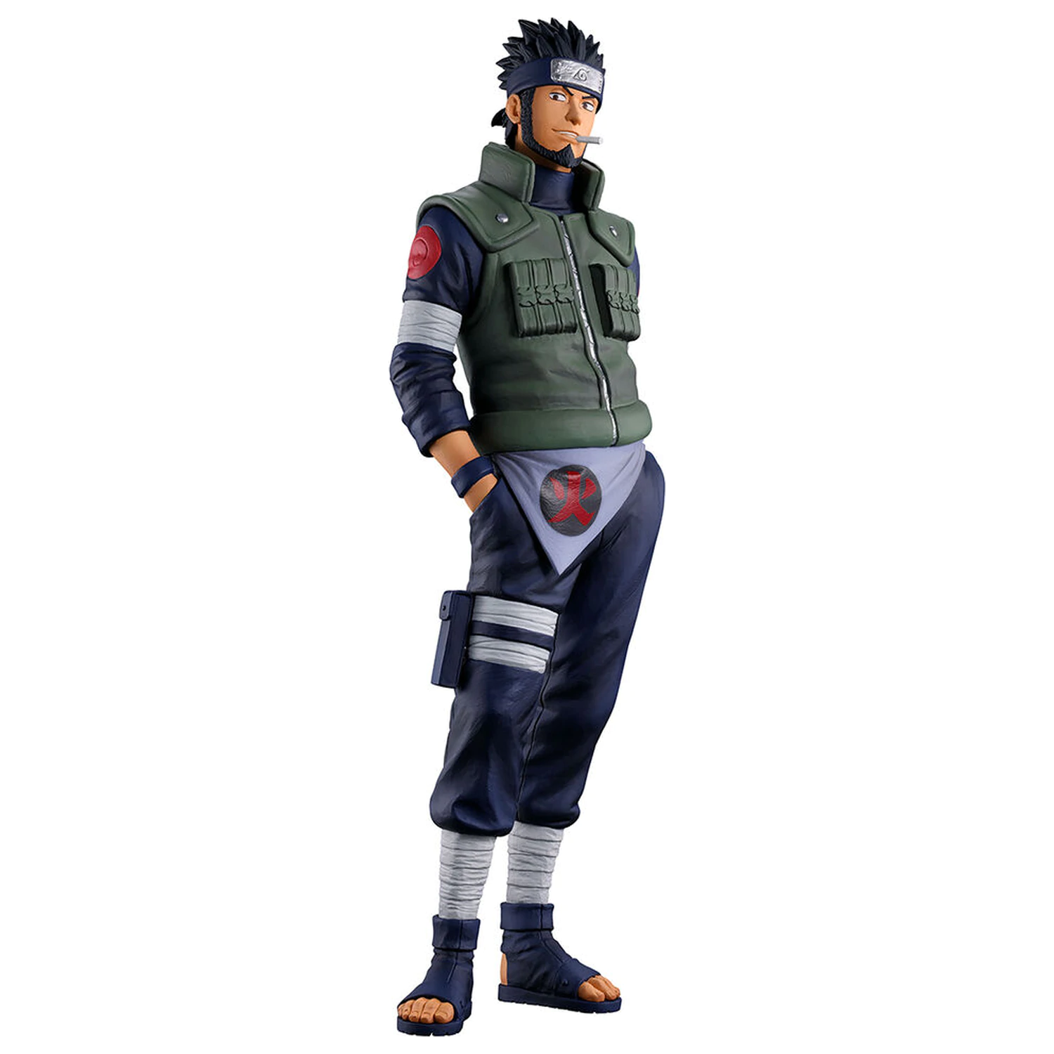 Naruto Shippuden Hidan Kakuzu Arc Asuma Sarutobi Ichibansho figura 27cm fotografija proizvoda