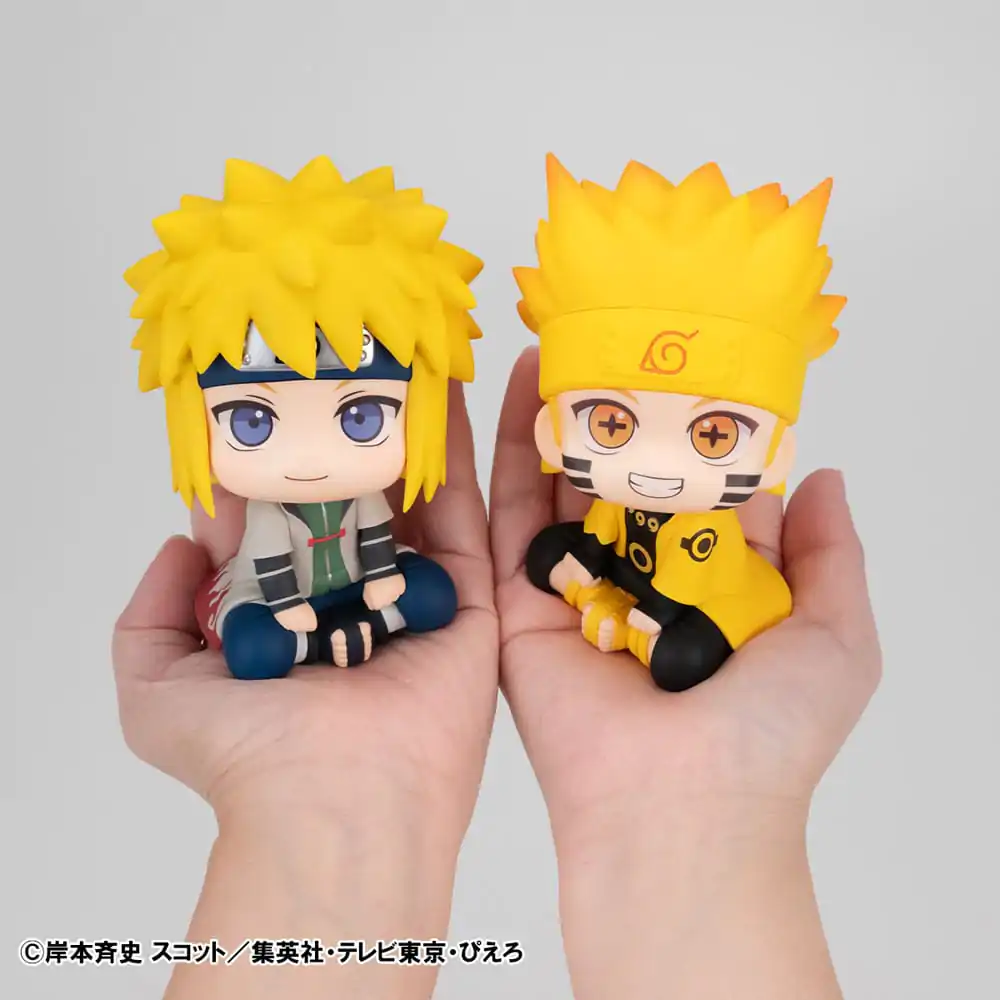 Naruto Shippuden Look Up PVC kip Naruto Uzumaki Six Paths Sage Mode & Minato Namikaze 11 cm (s poklonom) fotografija proizvoda