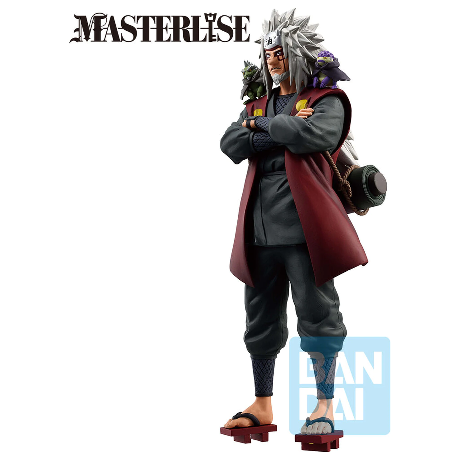 Naruto Shippuden Masterlise A Bridge Between the Lament of Samsara and Peace Jiraiya Ichibansho figura 27 cm fotografija proizvoda