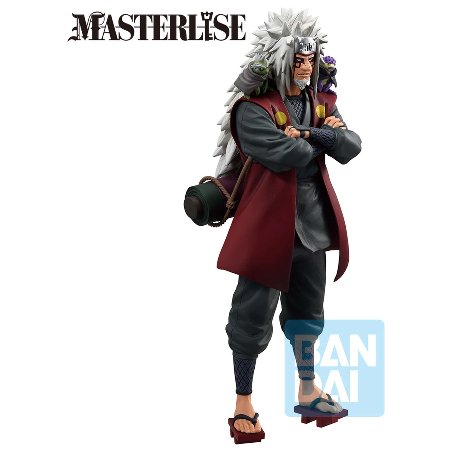 Naruto Shippuden Masterlise A Bridge Between the Lament of Samsara and Peace Jiraiya Ichibansho figura 27 cm fotografija proizvoda
