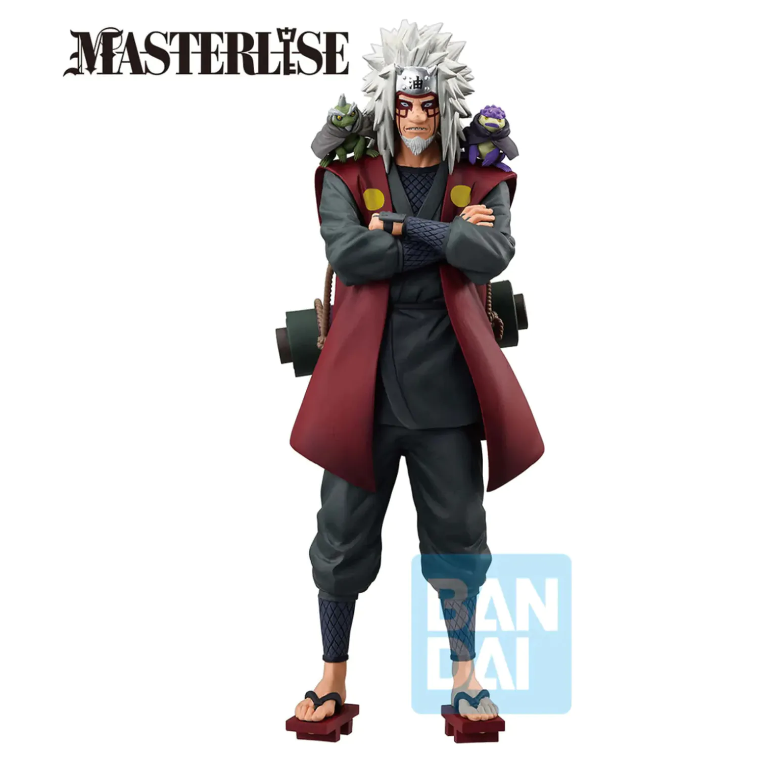 Naruto Shippuden Masterlise A Bridge Between the Lament of Samsara and Peace Jiraiya Ichibansho figura 27 cm fotografija proizvoda