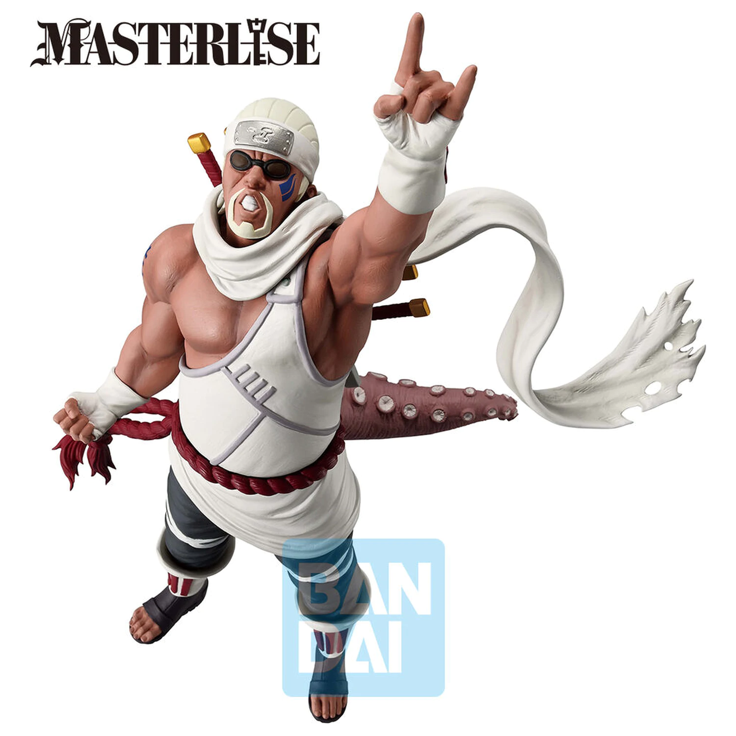 Naruto Shippuden Masterlise A Bridge Between the Lament of Samsara and Peace Killer Bee Ichibansho figura 27 cm fotografija proizvoda