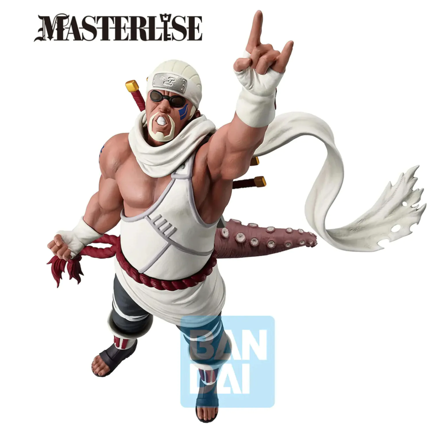 Naruto Shippuden Masterlise A Bridge Between the Lament of Samsara and Peace Killer Bee Ichibansho figura 27 cm fotografija proizvoda