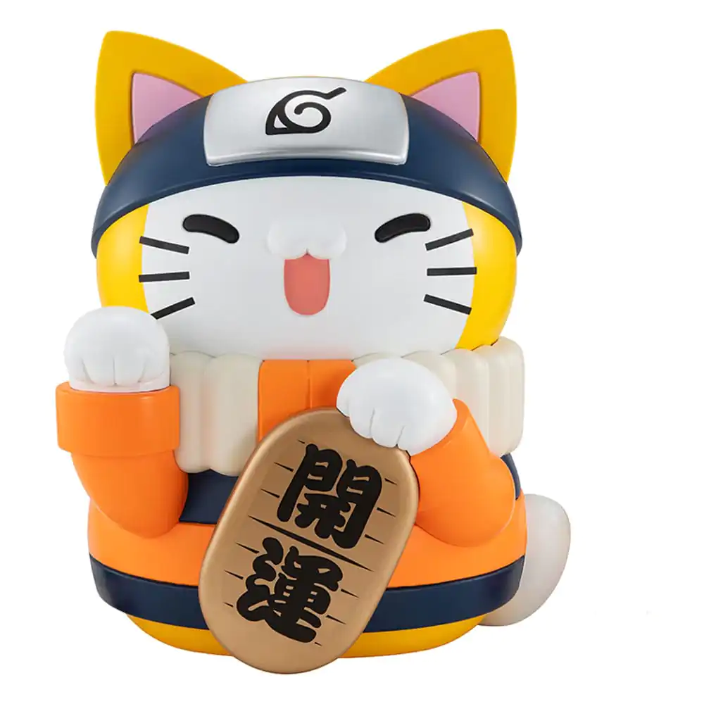 Naruto Shippuden Mega Cat Project Nyanto! The Big Nyaruto Series kolekcionarska figurica Nyaruto Fortune Cats Giant verzija 34 cm fotografija proizvoda