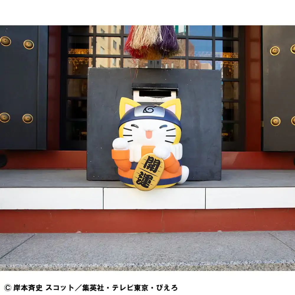 Naruto Shippuden Mega Cat Project Nyanto! The Big Nyaruto Series kolekcionarska figurica Nyaruto Fortune Cats Giant verzija 34 cm fotografija proizvoda
