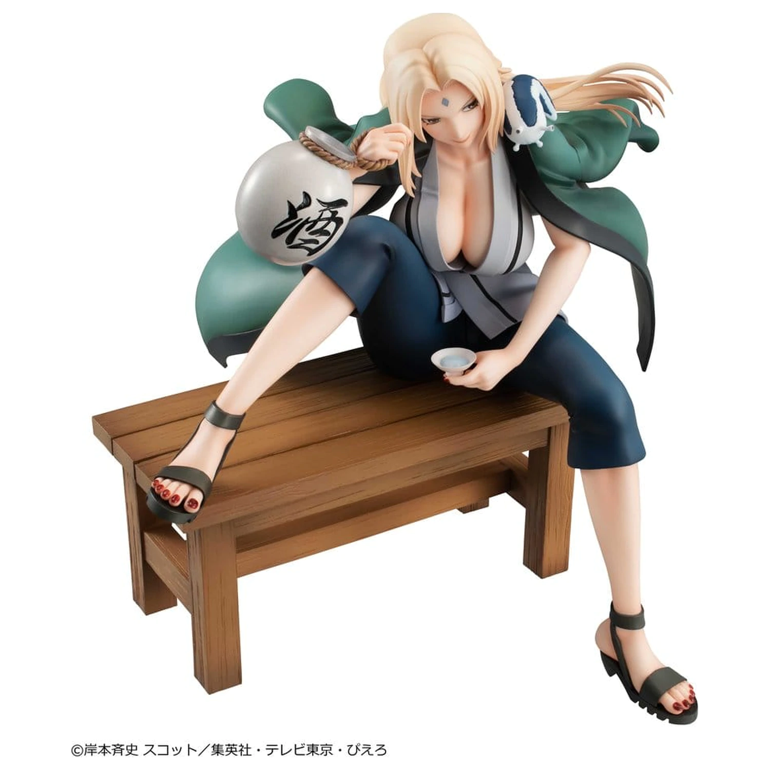 Naruto Shippuden Naruto Gals PVC figura Tsunade Ver.2 16 cm (Repeat) fotografija proizvoda