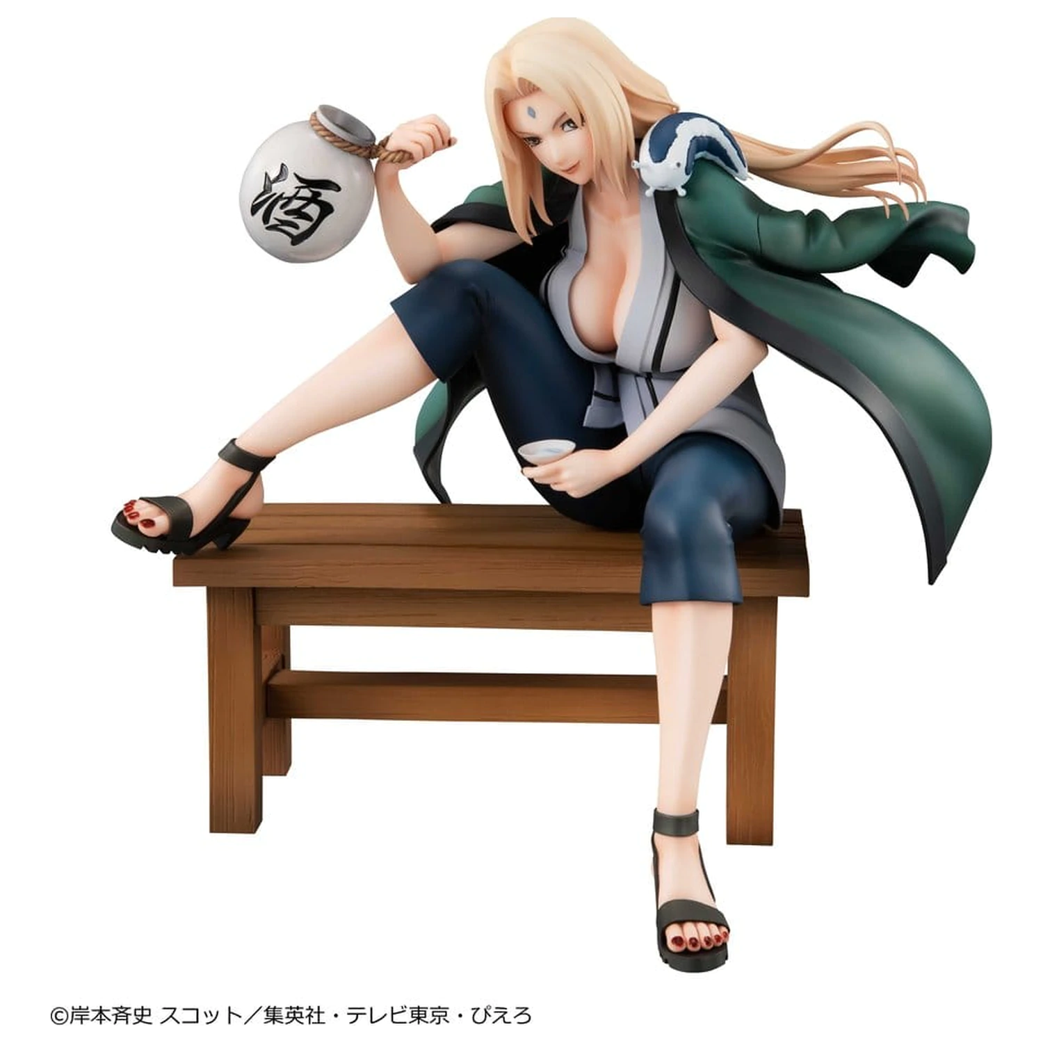 Naruto Shippuden Naruto Gals PVC figura Tsunade Ver.2 16 cm (Repeat) fotografija proizvoda