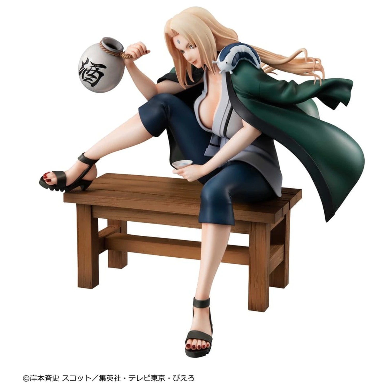 Naruto Shippuden Naruto Gals PVC figura Tsunade Ver.2 16 cm (Repeat) fotografija proizvoda