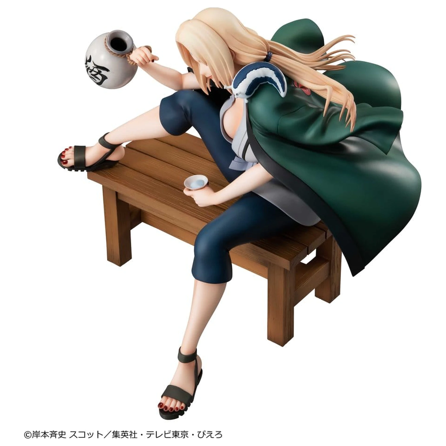 Naruto Shippuden Naruto Gals PVC figura Tsunade Ver.2 16 cm (Repeat) fotografija proizvoda