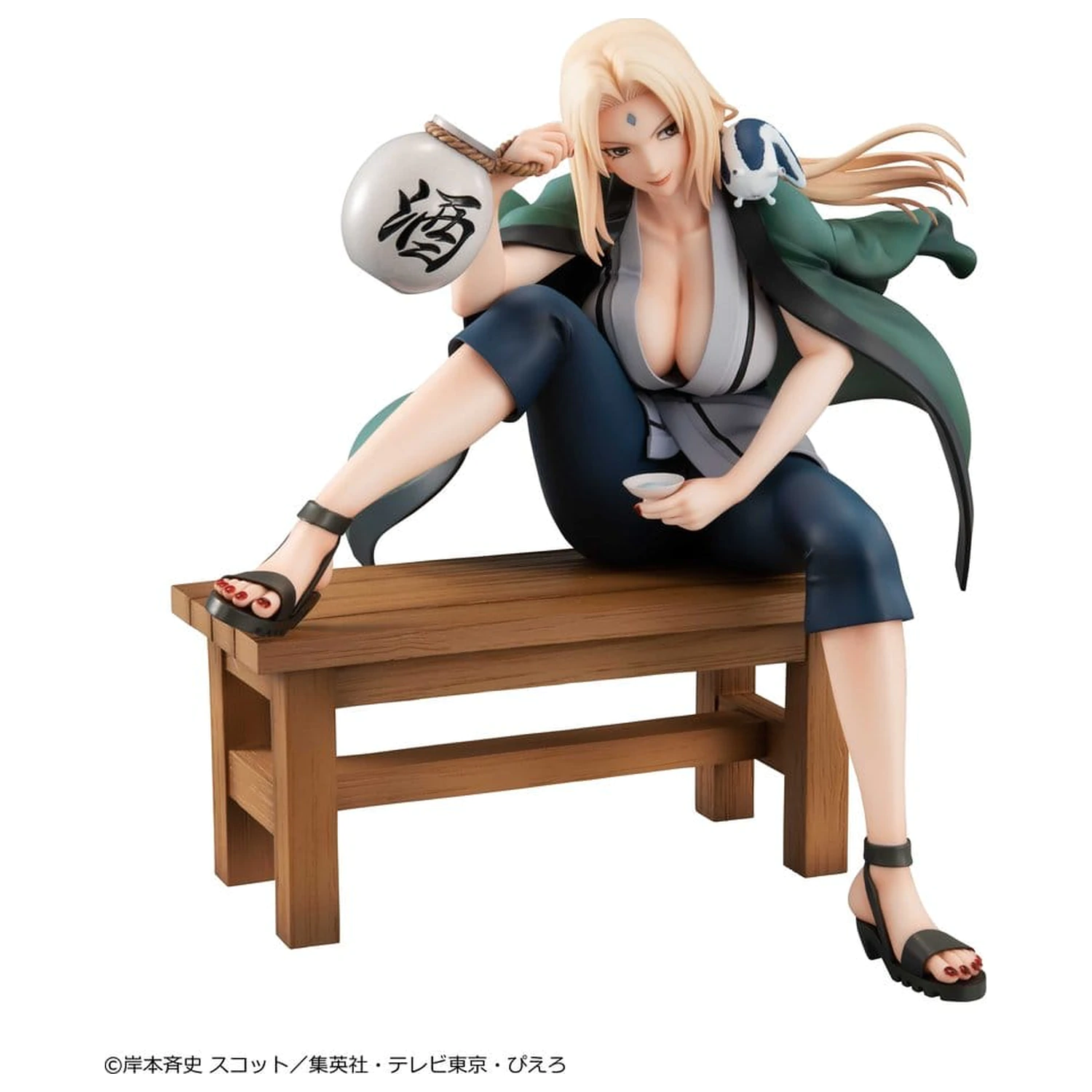 Naruto Shippuden Naruto Gals PVC figura Tsunade Ver.2 16 cm (Repeat) fotografija proizvoda