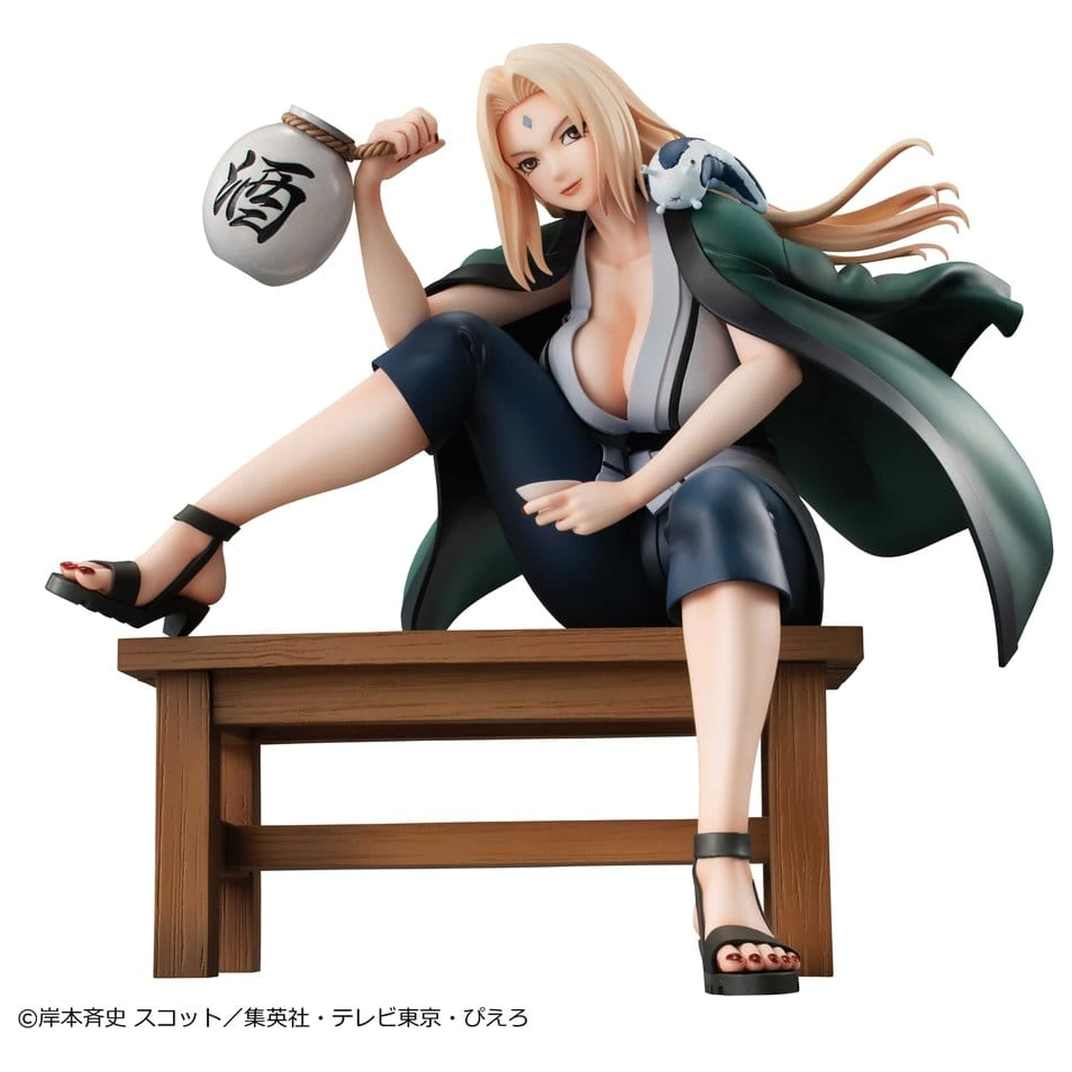 Naruto Shippuden Naruto Gals PVC figura Tsunade Ver.2 16 cm (Repeat) fotografija proizvoda