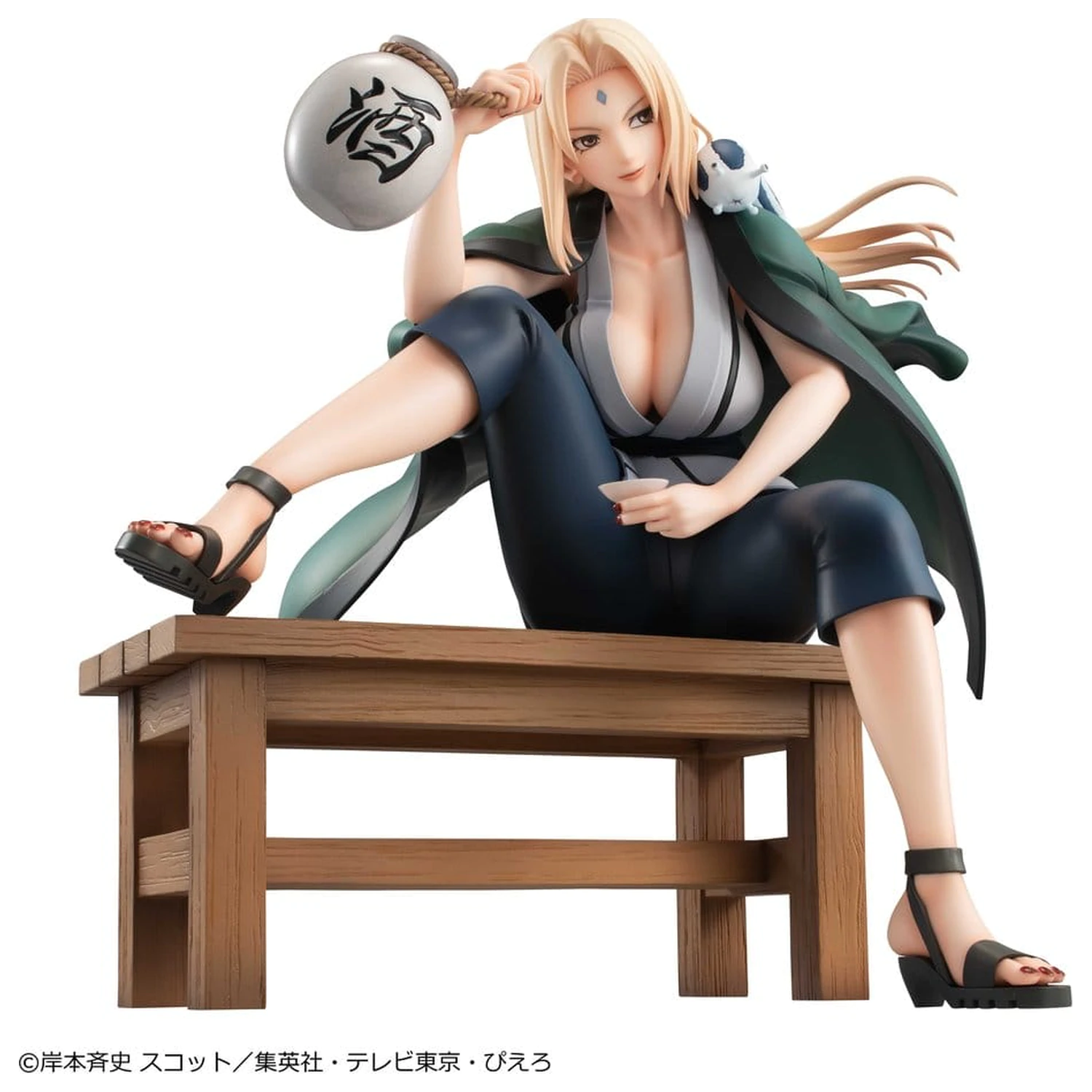 Naruto Shippuden Naruto Gals PVC figura Tsunade Ver.2 16 cm (Repeat) fotografija proizvoda
