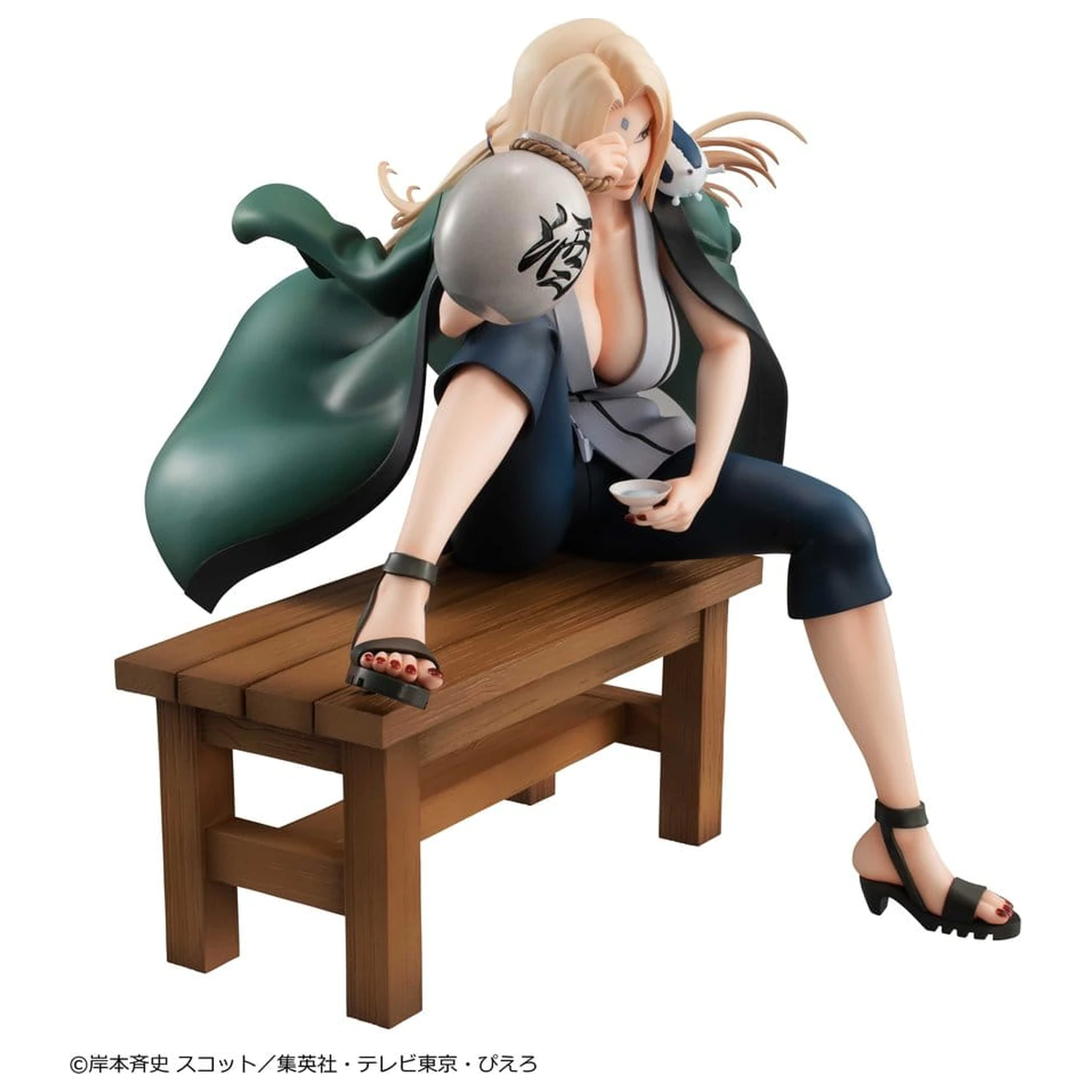 Naruto Shippuden Naruto Gals PVC figura Tsunade Ver.2 16 cm (Repeat) fotografija proizvoda