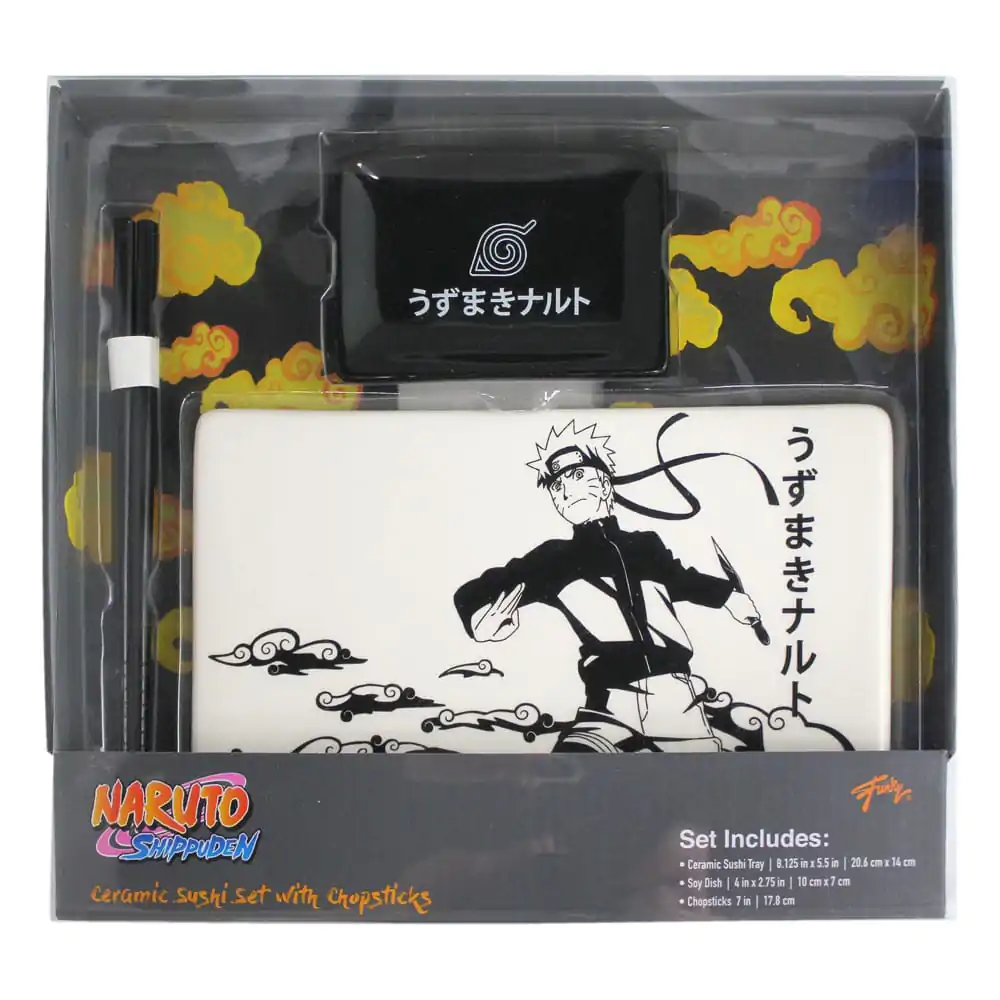 Naruto Shippuden keramički set za sushi s štapićima Naruto fotografija proizvoda