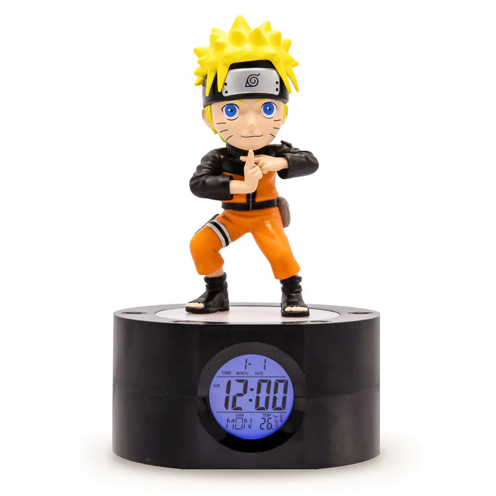 Naruto Shippuden budilica sa svjetlom Naruto 18 cm fotografija proizvoda