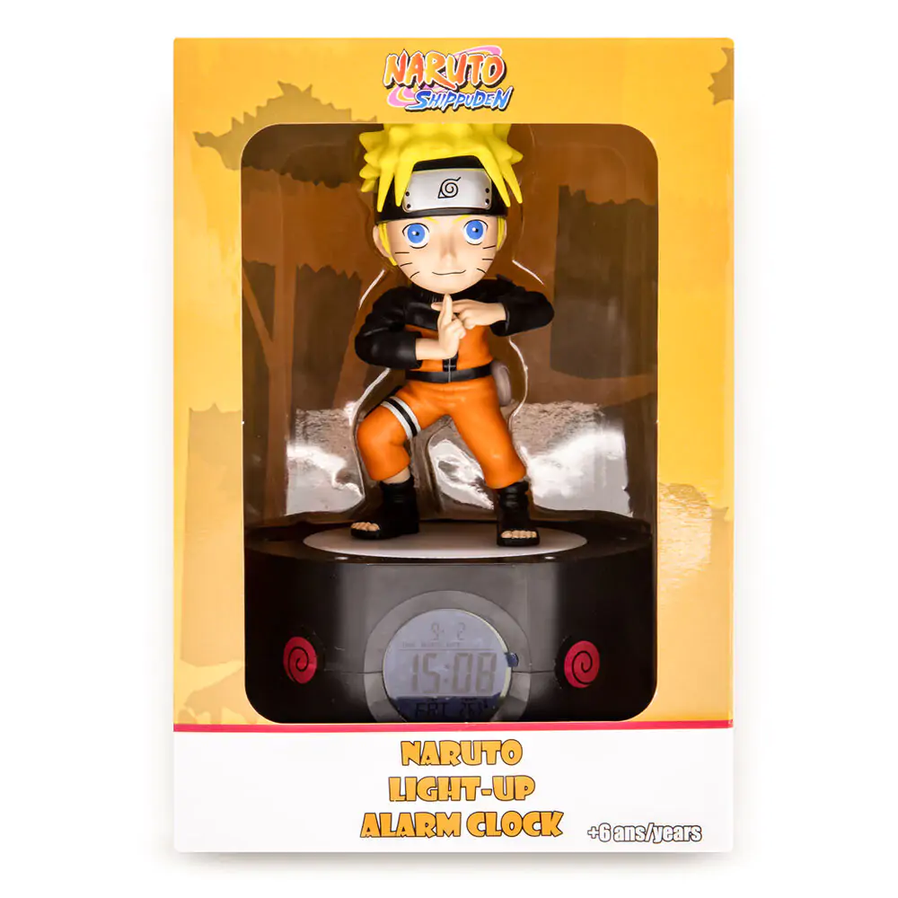 Naruto Shippuden budilica sa svjetlom Naruto 18 cm fotografija proizvoda