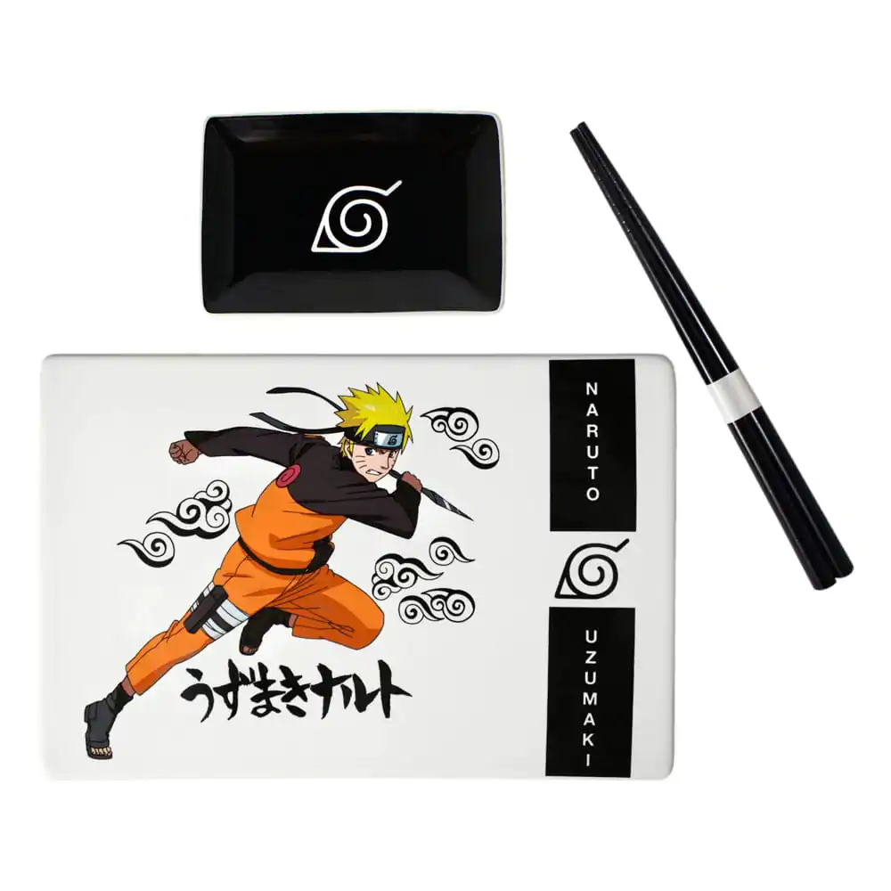 Naruto Shippuden keramički set za sushi s štapićima Naruto Uzumaki fotografija proizvoda