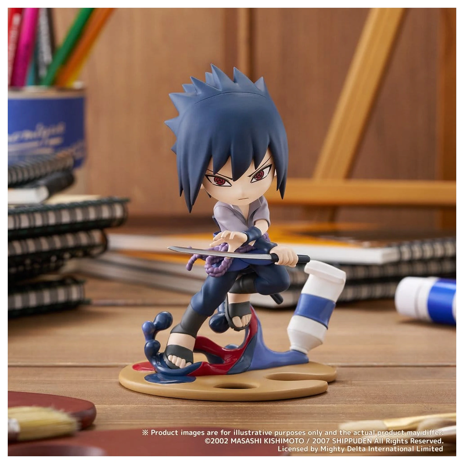 Naruto Shippuden PalVerse Blijeda PVC Figura Sasuke Uchiha 12 cm fotografija proizvoda